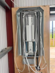 First Fix Electrical Installation at Wingham Wildlife Park